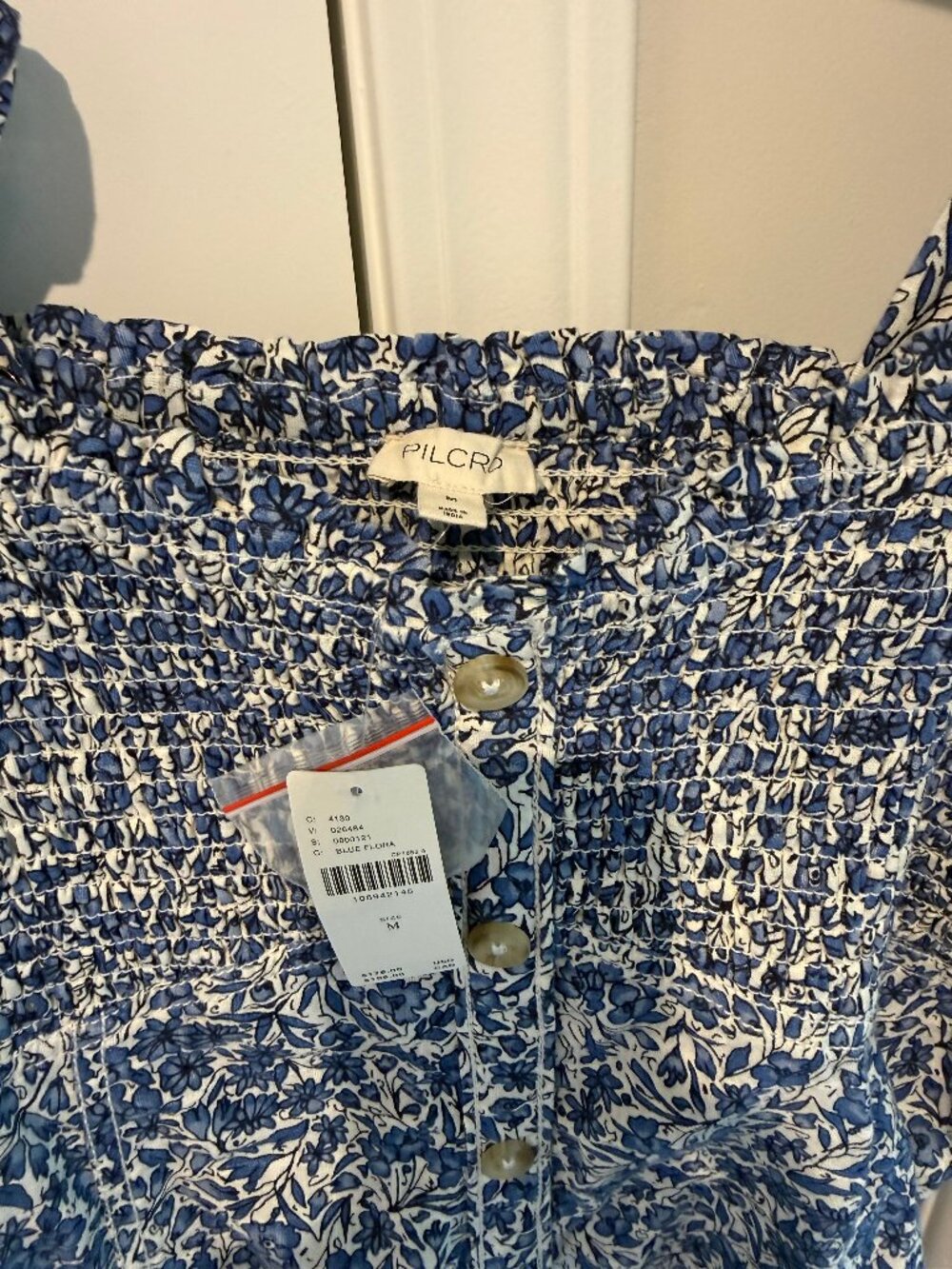 Pilcro 100% Cotton Buttondown Midi Dress - Picture 4 of 6